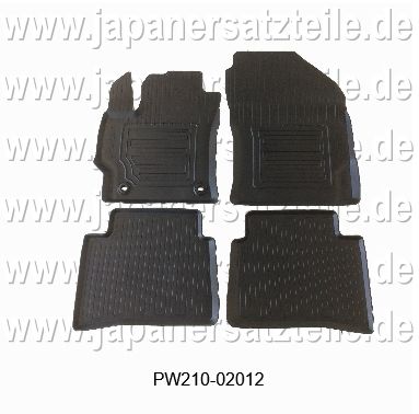 TOY Pw210-02012 Rubber Floormats